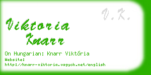 viktoria knarr business card